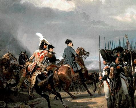 La revue des troupes